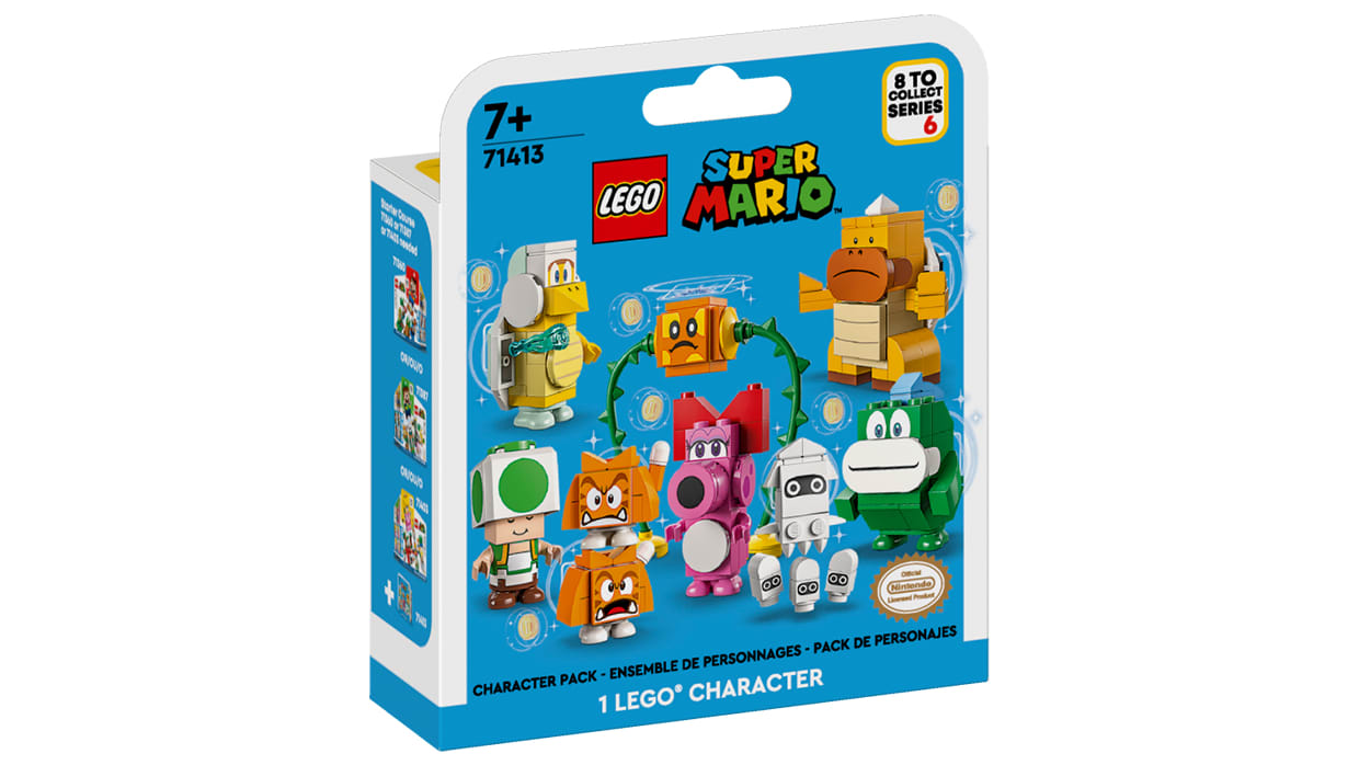 Lego super mario character packs series 1 on sale